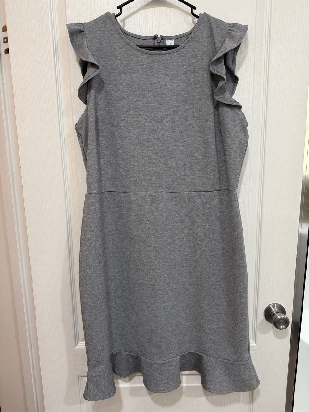 Old Navy Gray Dress with Back Zipper
